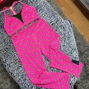 Zumba set (Top: L || Leggings: M)